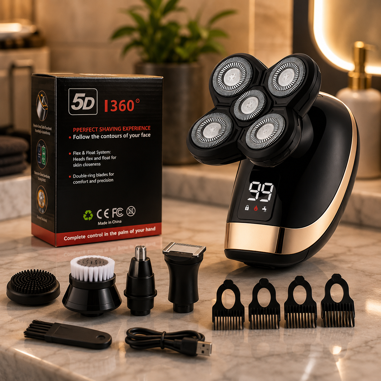Luxiva Head Shaver Halo