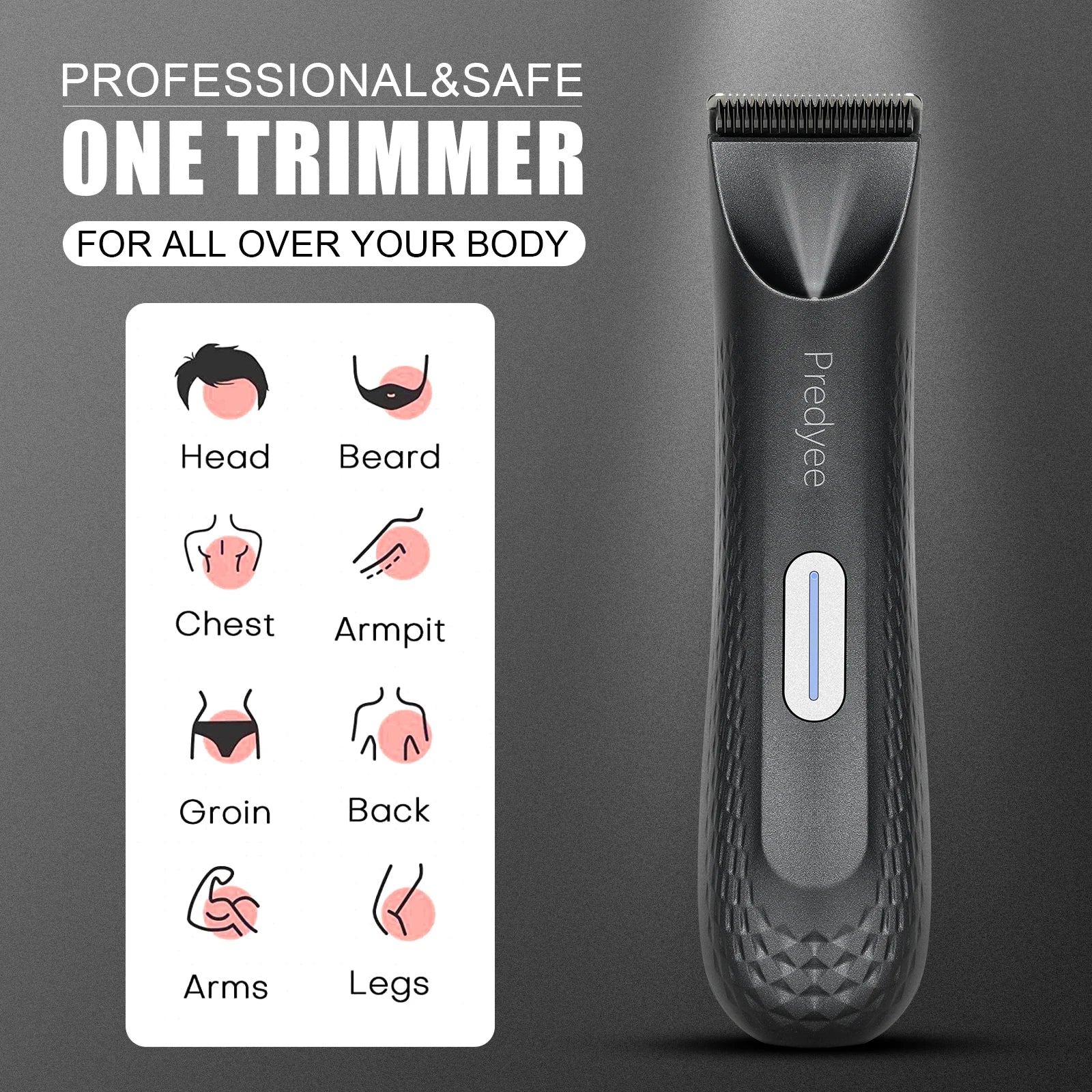 Luxiva Hair & Body Trimmer Edge